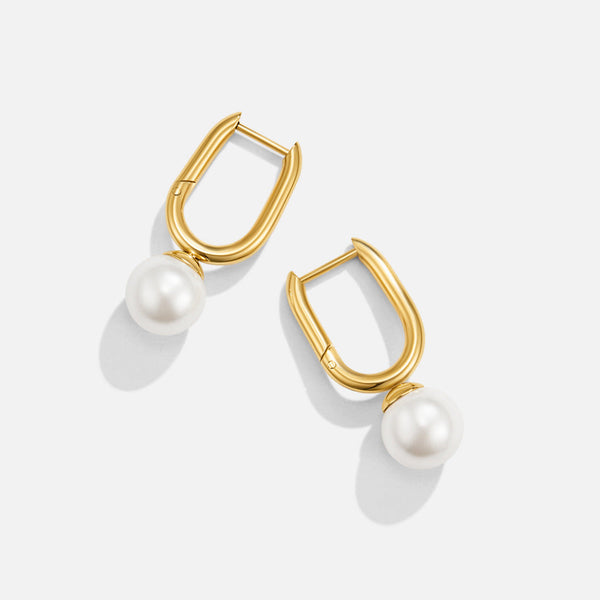 Cora Pearl Hoop Earrings
