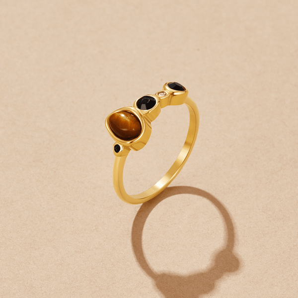 Aurora Vintage Crystal Ring