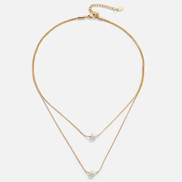 Layered Freshwater Pearl Necklace