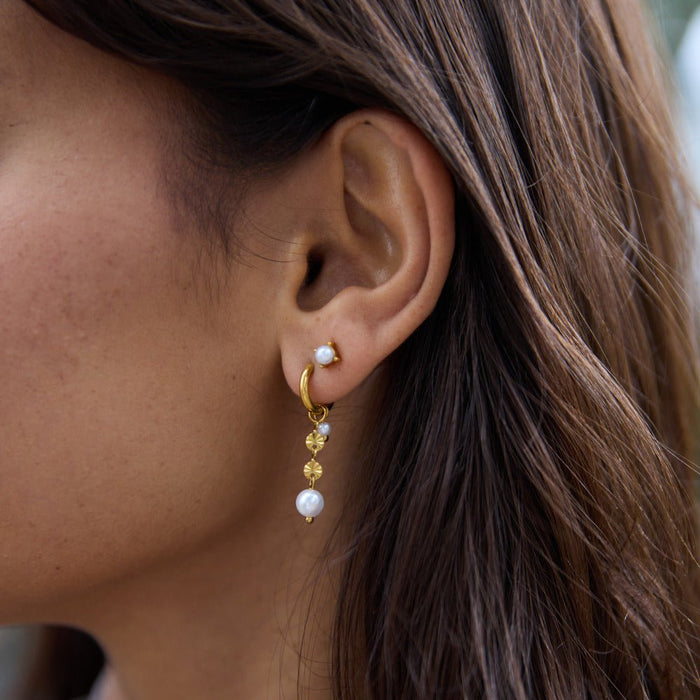 Rini Pearl Tassel Earrings
