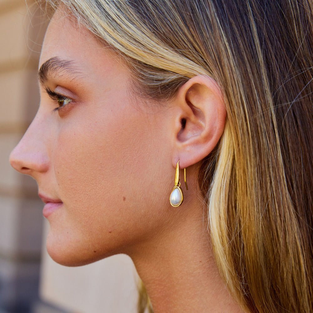 Agatha Pearl Drop Earrings