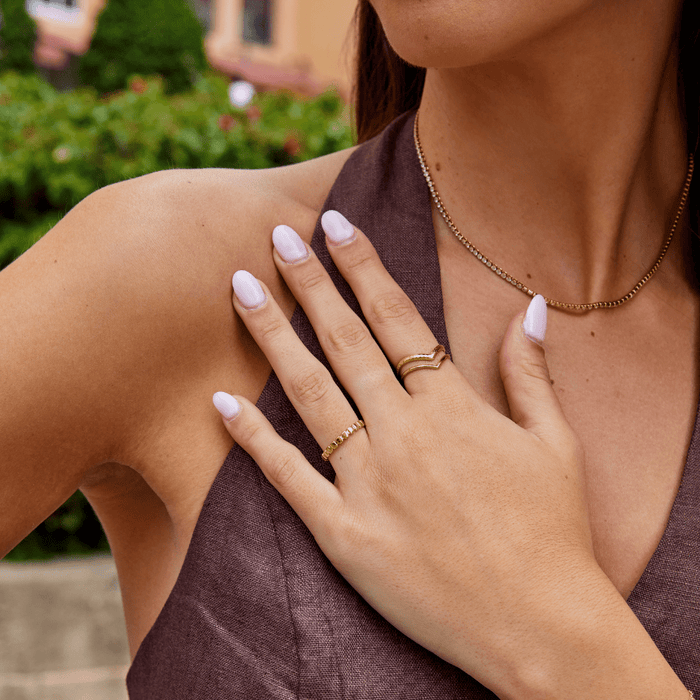 Callie Gold Band Ring