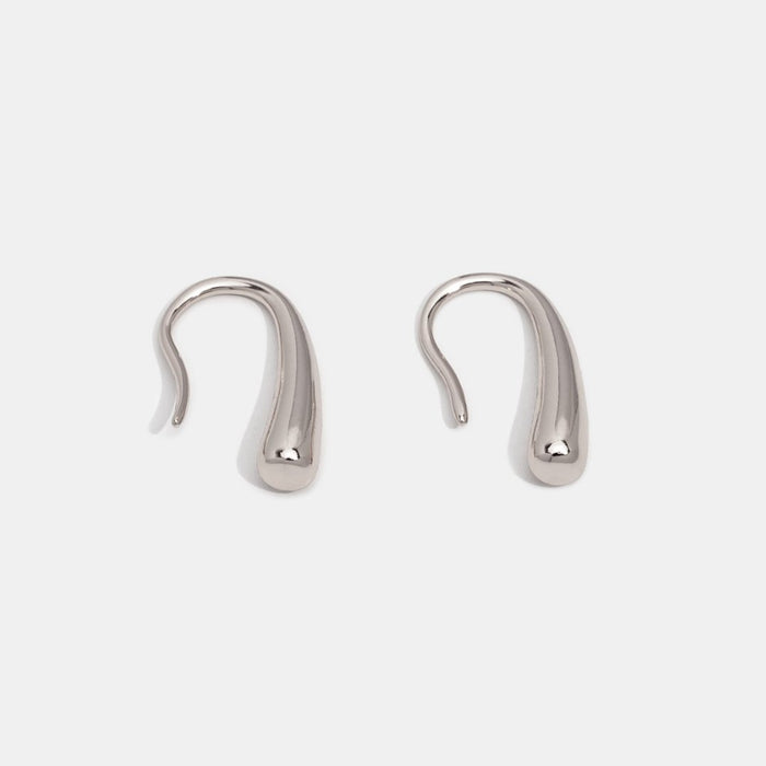 Francesca Water Drop Silver Earrings