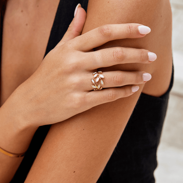 Gold Leaf Ring