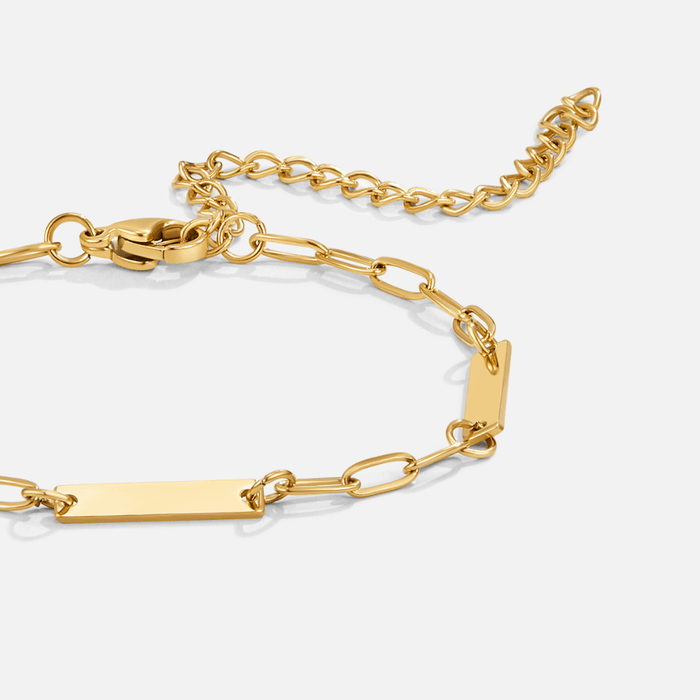 Hailey Gold Chain Bracelet